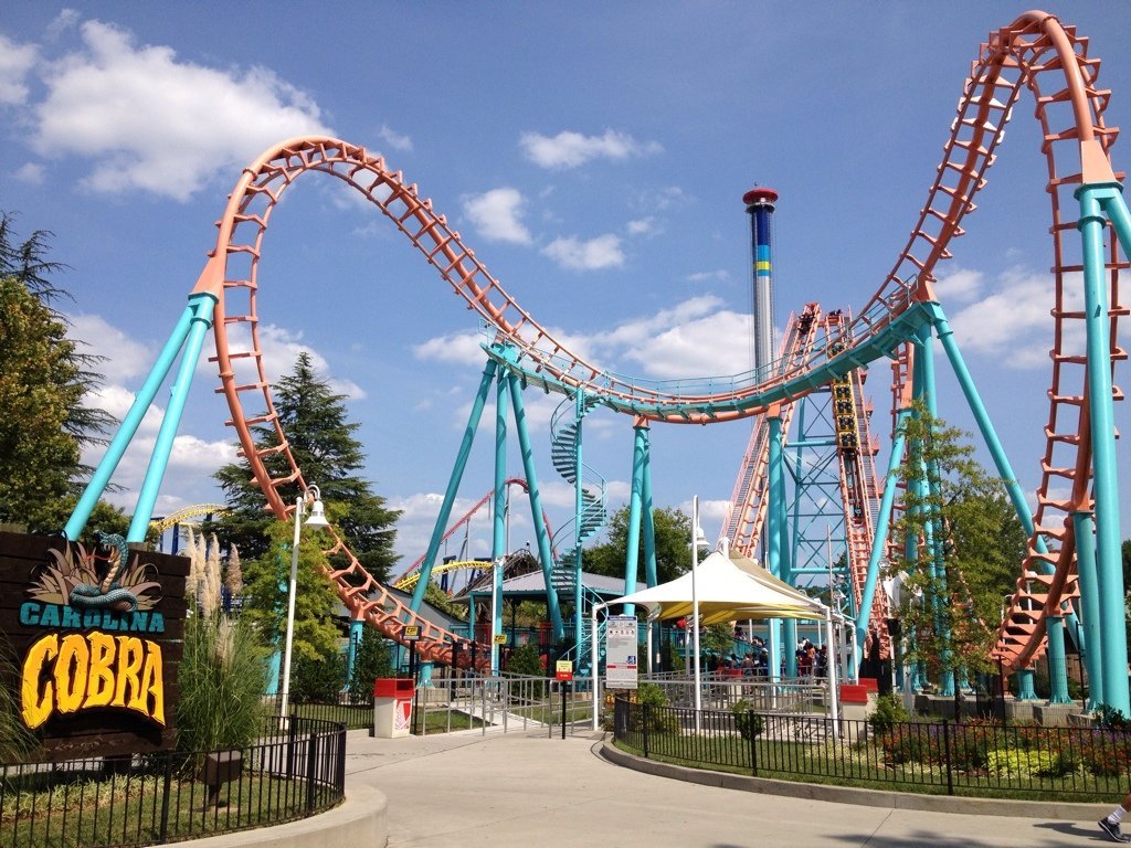 Carowinds Amusement Park in Charlotte, NC