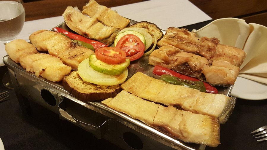 Parrillada de Pescados de rio
