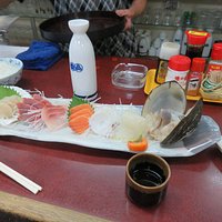 刺身の盛り合わせ。確か1500円だった。