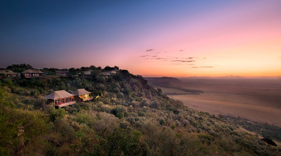 A Tented Suite with a view.