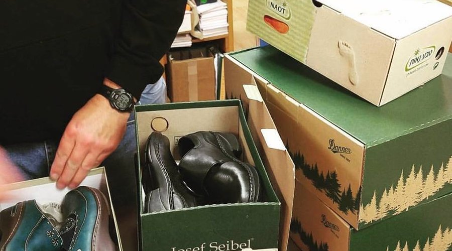 Check out is efficient with each box marked down