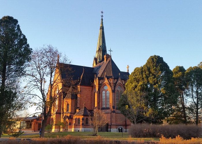 Church during authumn