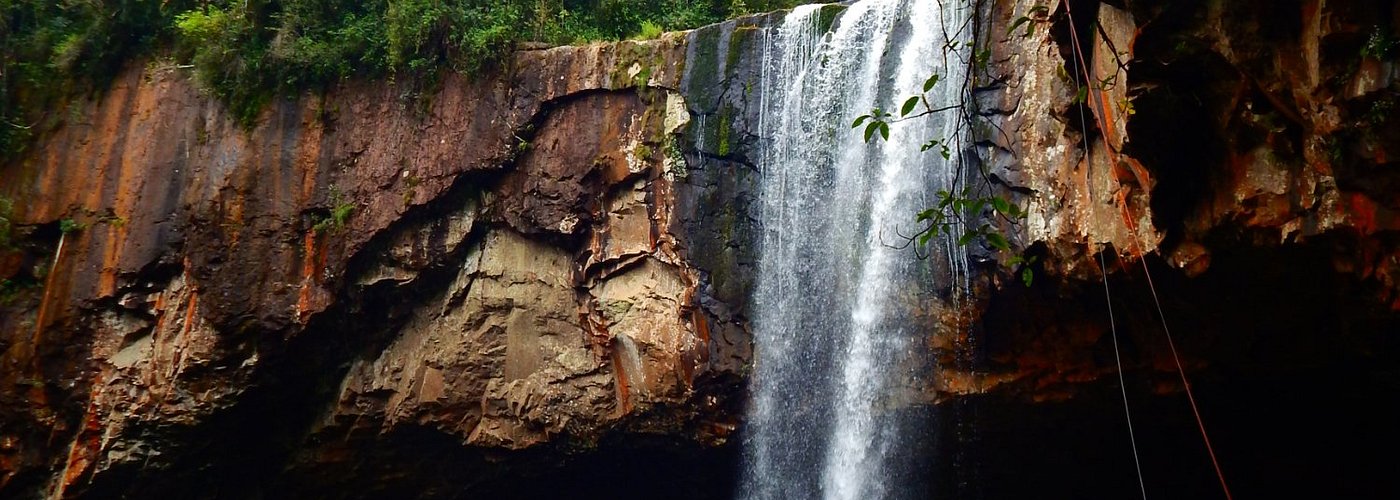 Cachoeira da Reserva Ecológica da Família Lima.