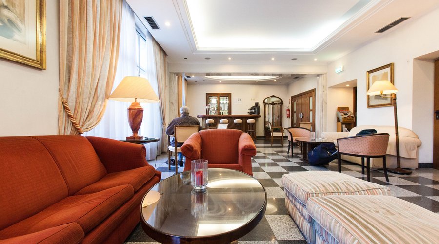 Lobby at the Hotel Metropole