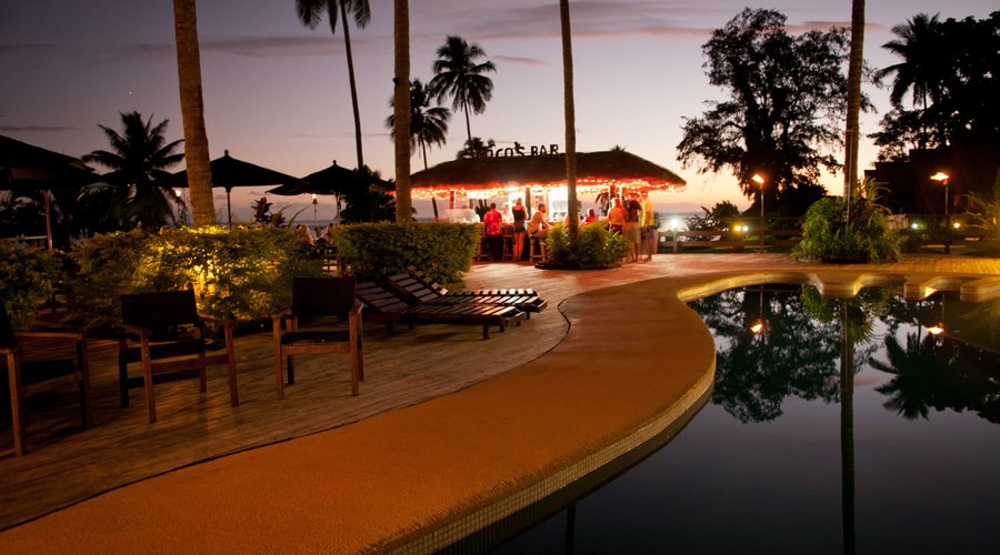 Sunset and Happy Hour at Coco's Pool Bar