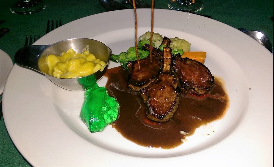 The Lamb was cooked to my liking.