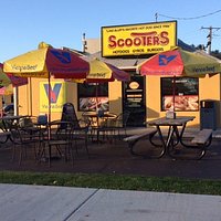sit outside on a nice day like today - I like their Gyros