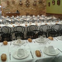 Una comida de empresa
