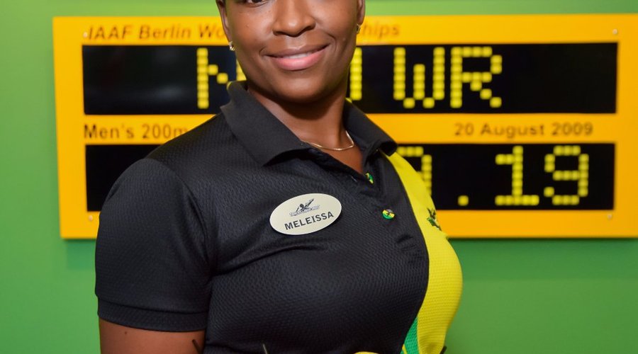 Drinks in the foyer at Usain Bolt's Tracks and Records Ocho Rios