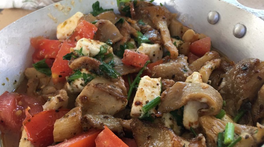 Aubergine, delicious. Thanks Maria!