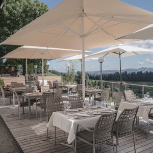 Panoramaterrasse mit Aussicht ins Emmental