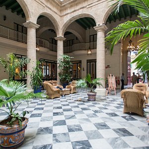 Lobby at the Hotel Florida