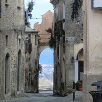 La porta ed il panorama