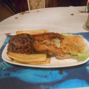 Almuerzo con los dueños de la posada