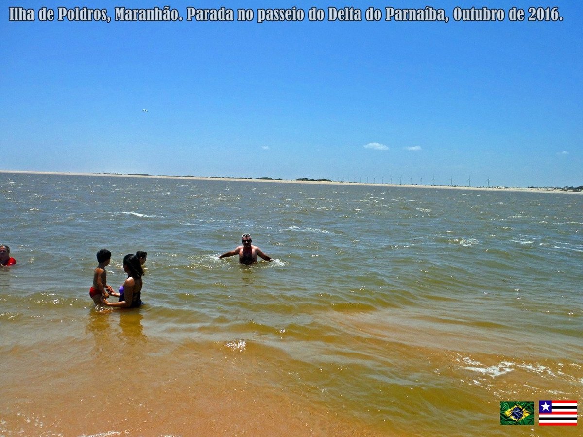 Areia movediça, Delta do rio Parnaiba - Parnaíba PI