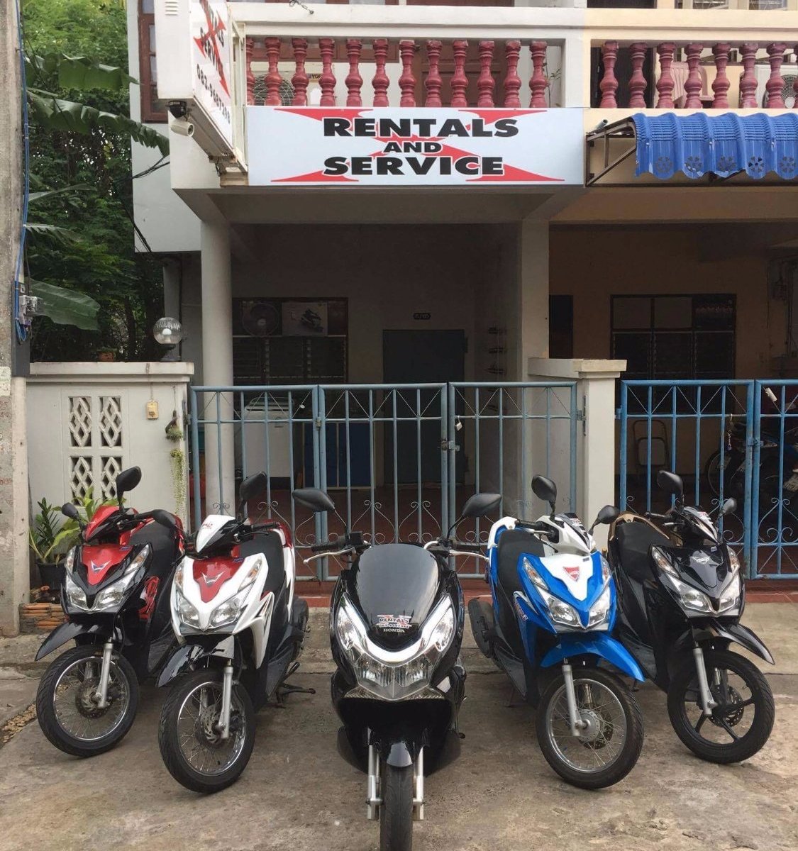 Motorbike for rent Jomtien