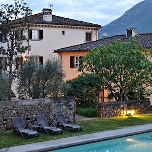 Albergo Villa Marta in Lucca, image may contain: Villa, Resort, Hotel, Person