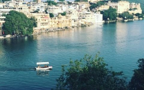 Our view from our hotel room in Udaipur