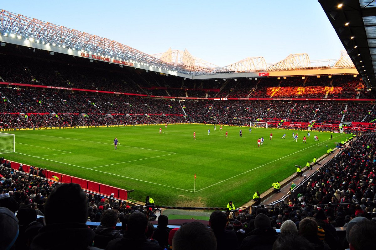 Stade de football en bois Old Trafford, cadeau Manchester United