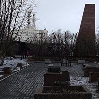 Obelisk in Honour of the Dockers Who Died During the Great Patriotic War