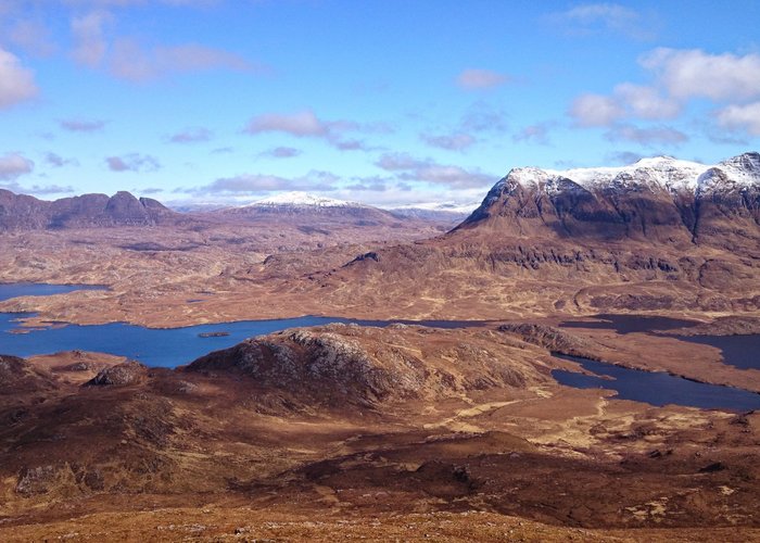 Suilven and Cul Mor from Ben Mor Coigach 