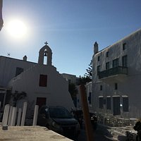 Catholic Church of Mykonos Virgin of St. Rosary