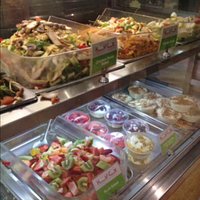 The salad bar