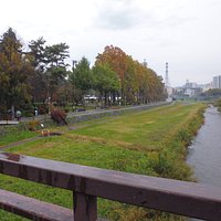 中津川の紅葉