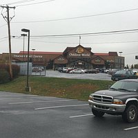 Bass Pro Shop Inside Mall - store from outside mall