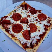 Pepperoni Flatbread Pizza