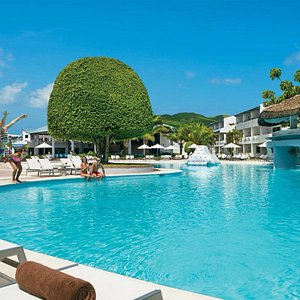 Sunscape Puerto Plata in Dominican Republic, image may contain: Hotel, Resort, Villa, Pool