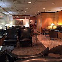 Interior of AA Admirals Club lounge at Toronto (YYZ)