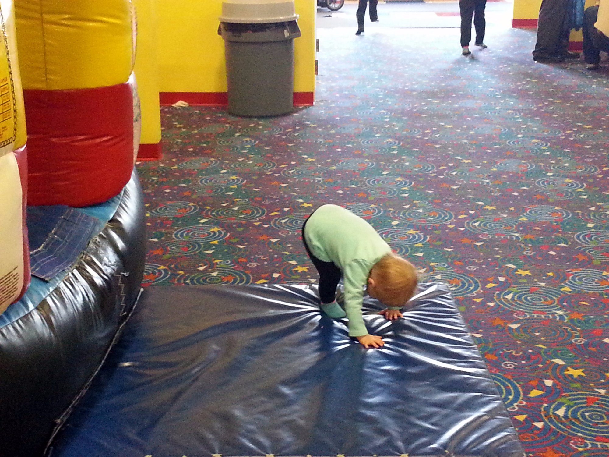 Jump zone in outlet niles