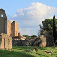 Site archéologique en bordure de la Via Appia Antica