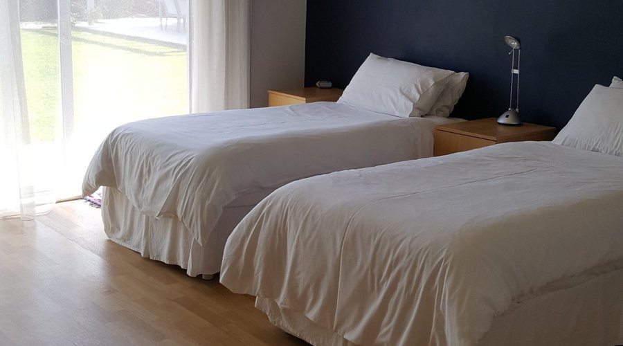 This is a triple ensuited room with the ability for interconnecting doors to another room. Perfe