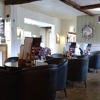 The main bar area - good selection of drinks both hot and cold, and bar food excellent