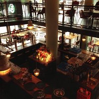 Vue sur le bar