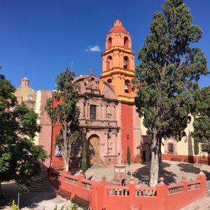 Iglesia que se ve desde el balcón "Tempo Oratorio de San Felipe Neri"