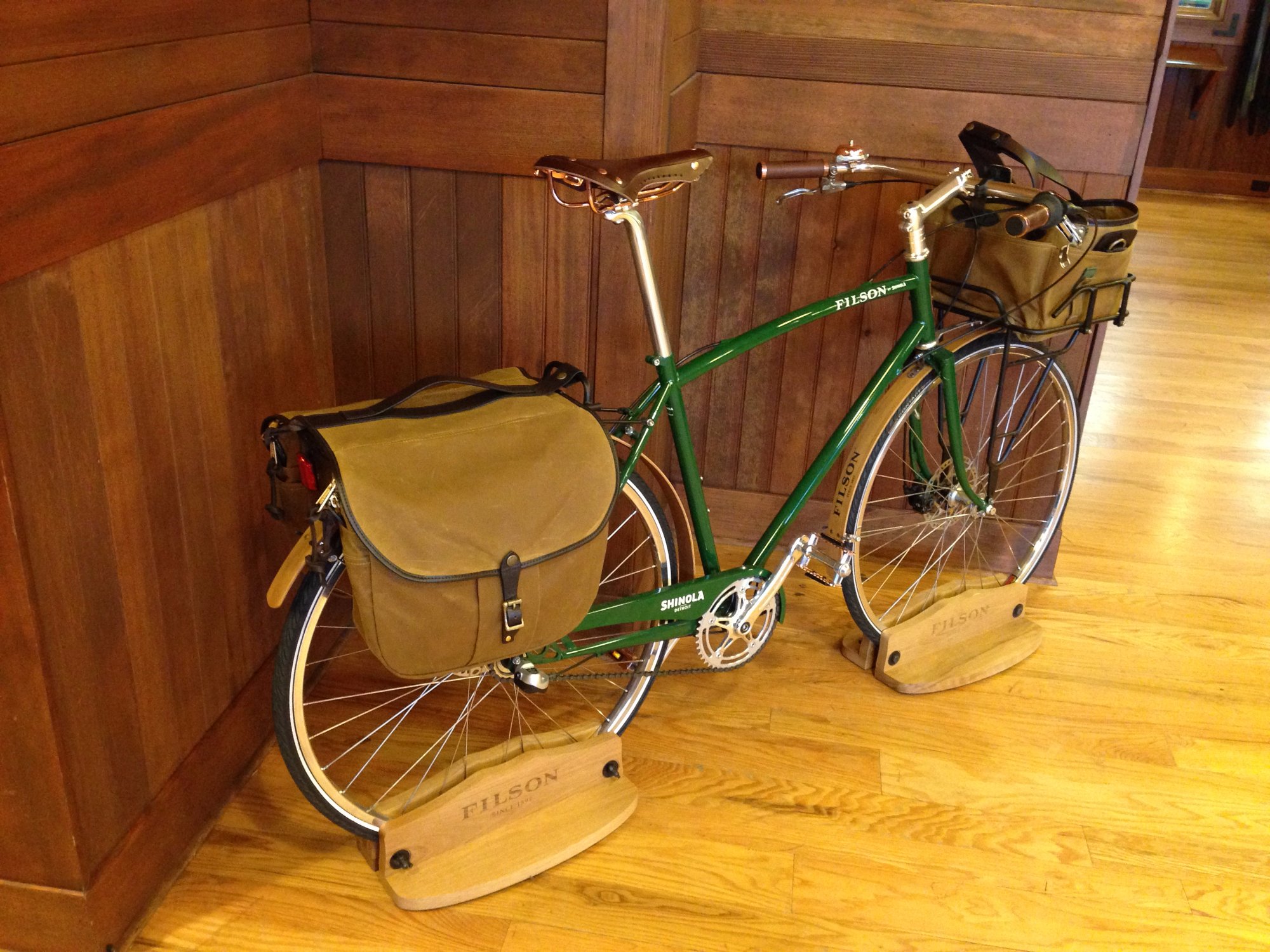 Filson bike hot sale bag