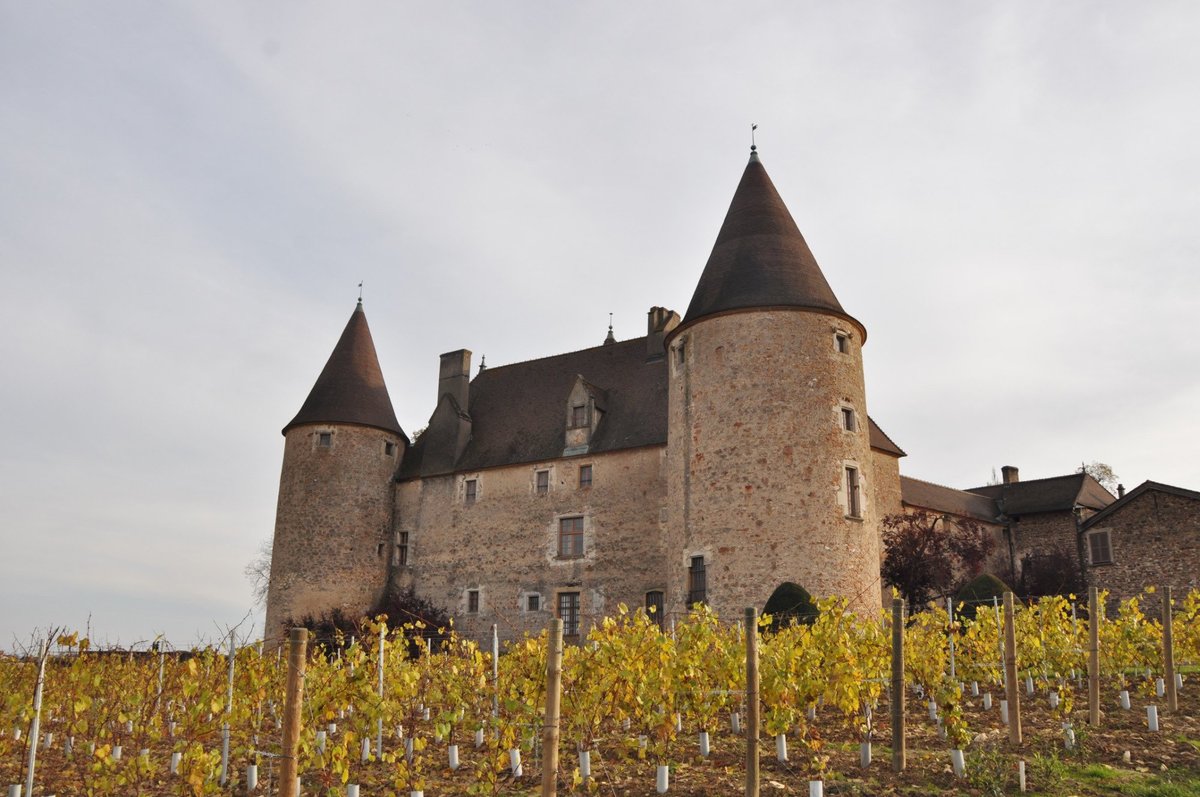 Chateau de Corcelles, Corcelles-en-Beaujolais, Auvergne-Rhone-Alpes, France