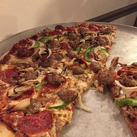 Good little pizzeria on a cool trendy street. The supreme is fantastic!