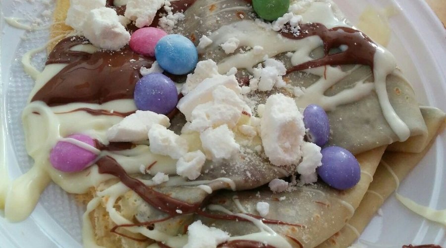 Gas gas #cioccolato bianco nutella meringa e smarties