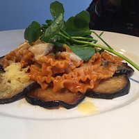 Tripoline with peppers and aubergine