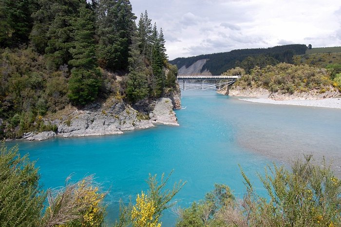 Rakaia Gorge (If staying at Mt. Hutt Lodge, it would be past the bridge, on left)