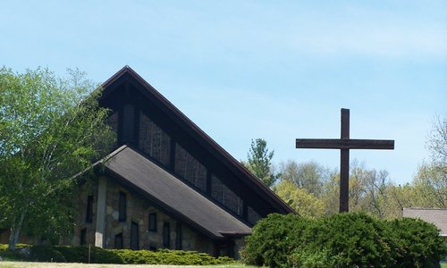 Outside the Abbey