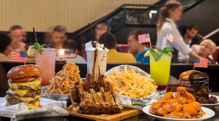 The DINER X-Large Menu