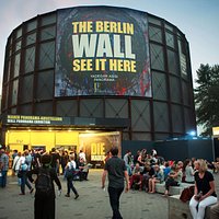 The asisi Panorama Berlin from the outside - right at the historical hotspot Checkpoint Charlie.