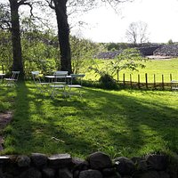 Kiviksgraven från Café Sågmöllan. The Kings grave from Café Sågmöllan