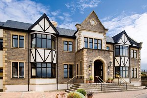 Knockranny House Hotel & Spa in Westport, image may contain: Villa, Housing, House, Plant