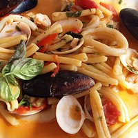 Pasta e frutti di mare
